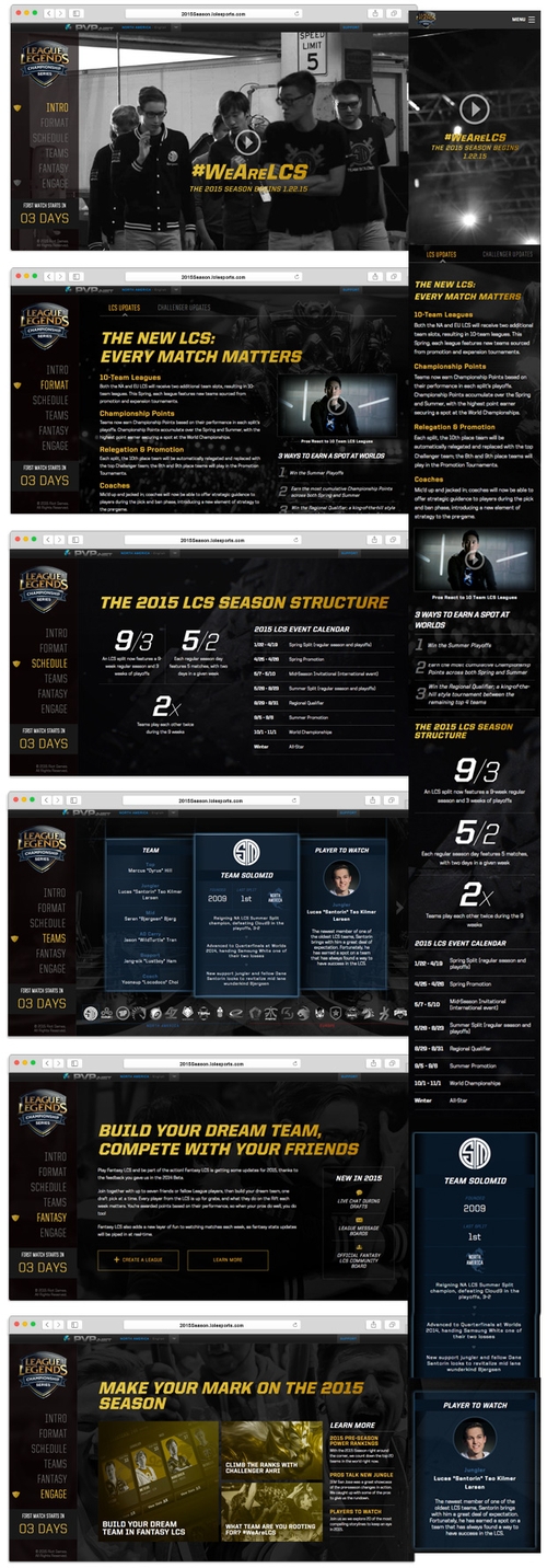 LoLEsports Season Desktop